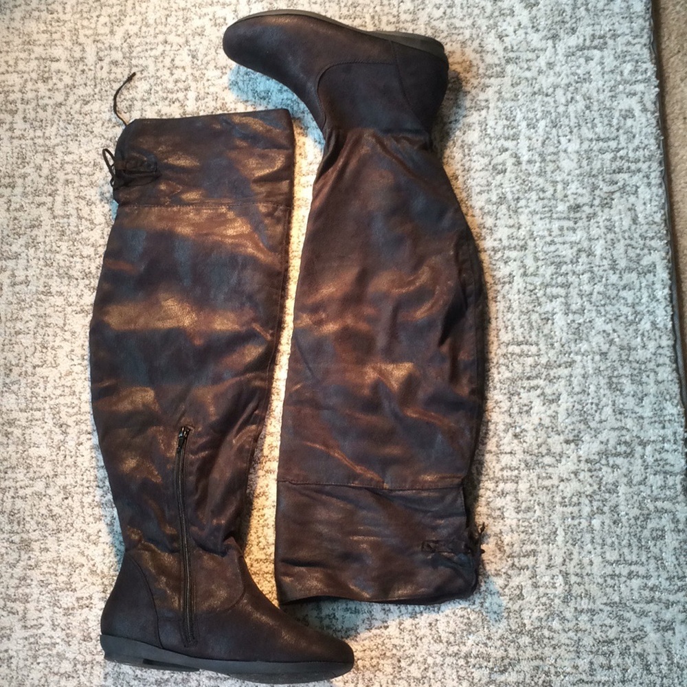 Black Over the Knee Boots